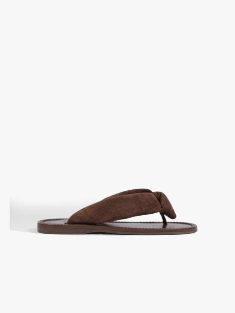 SCHUTZ Aurea Casual Suede Sandal