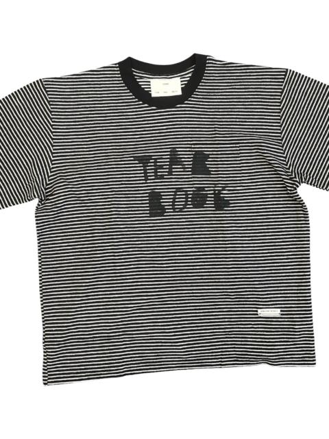 Song for the Mute Yearbook Vintage Tee "PJ Stripe Jersey - Striped Black" 261 MTS040P3 PJSTBLK