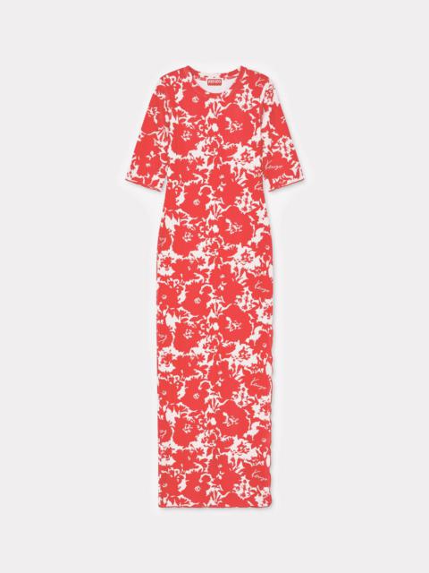'KENZO Flower Camo' long T-shirt dress