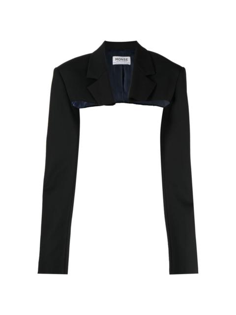 tailored cropped jacket
