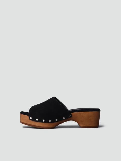 Mara Clog Slide - Suede
Heeled Clog