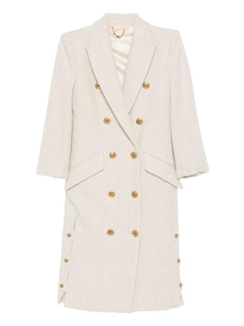 ELISABETTA FRANCHI double-breasted coat