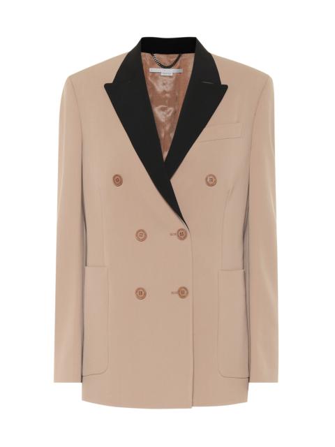 Stella McCartney Stretch-wool double-breasted blazer