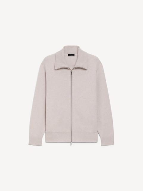 Theory Turtleneck Cardigan in Light Bilen