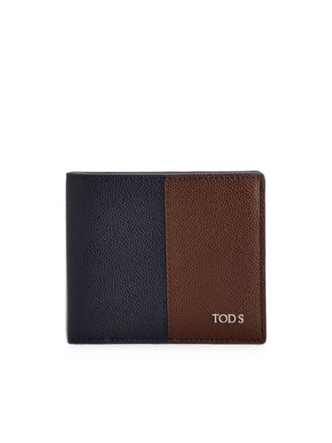 Tod's logo-plaque bifold wallet