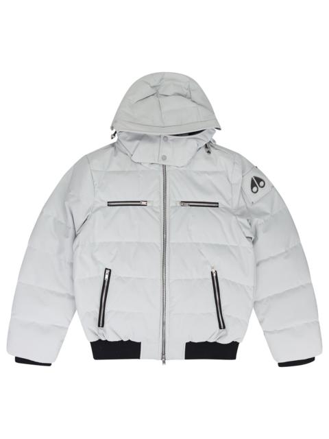 MOOSE KNUCKLES CLOUD BOMBER NEOSHEAR PUFFER JACKET "Grey" M34MB005S