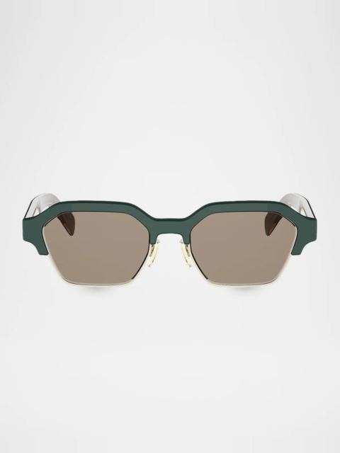 CELINE Men's 53MM Geometric Sunglasses