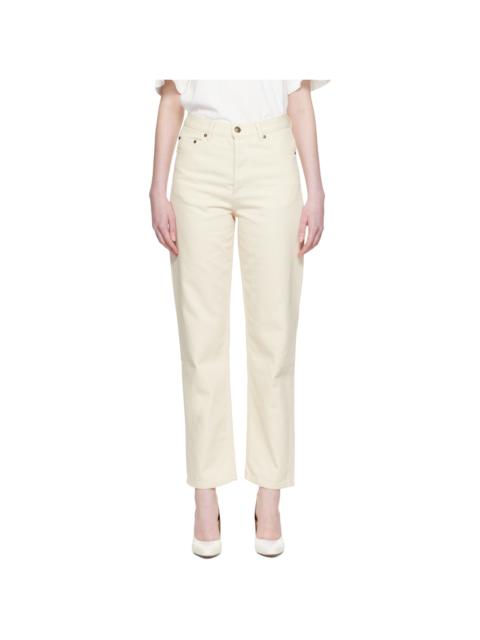 A.P.C. Off-White Fairfax Jeans