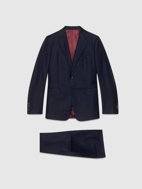 GUCCI Straight fit wool suit