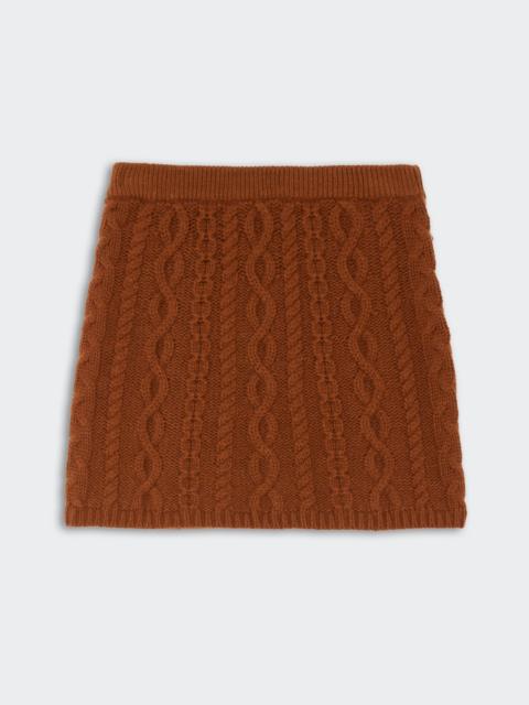 GUEST IN RESIDENCE Cable Mini Skirt