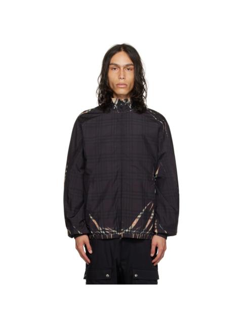 Burberry Sliced 체크 재킷