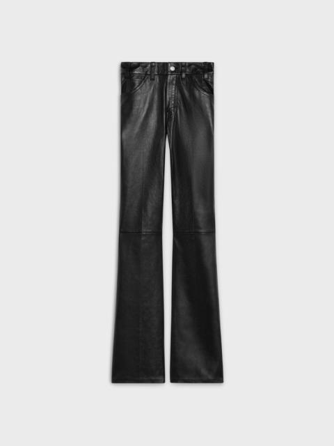 CELINE DYLAN PANTS IN SOFT LAMBSKIN