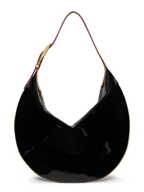 TORY BURCH Women's Balloon Patent Leather Shoulder Bag - Black