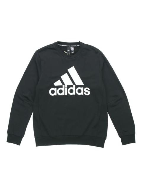 adidas MH BOS CREW FT Round Neck Pullover Black DT9941