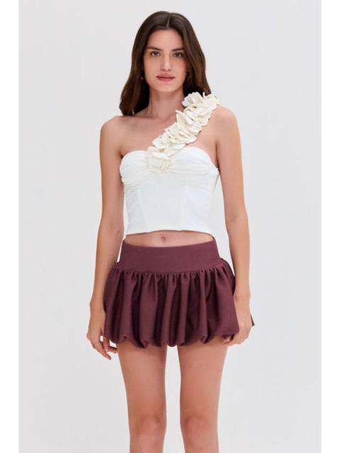 PatBO MERIAN KNIT MINI SKIRT