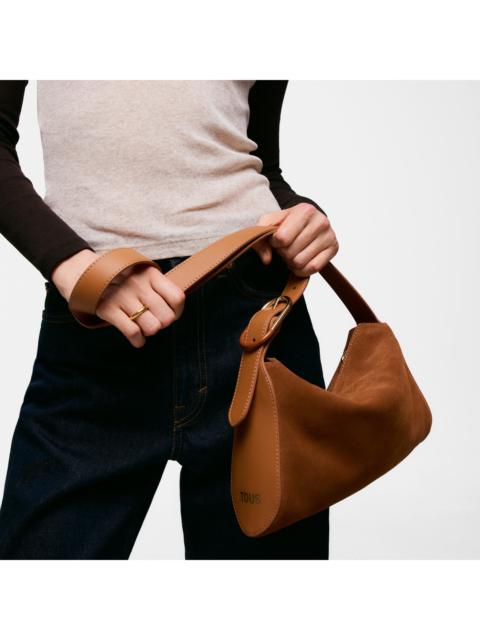 TOUS Small leather camel-colored Crossbody bag TOUS Arlette