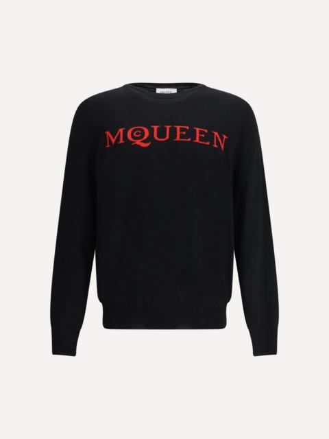 Alexander McQueen Logoed wool Sweater