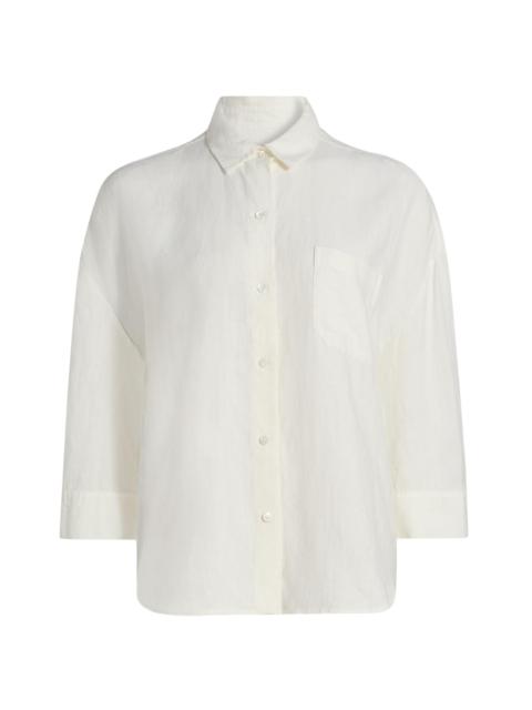 Jenni Kayne Women's Logan Linen Button-Front Shirt - Ivory