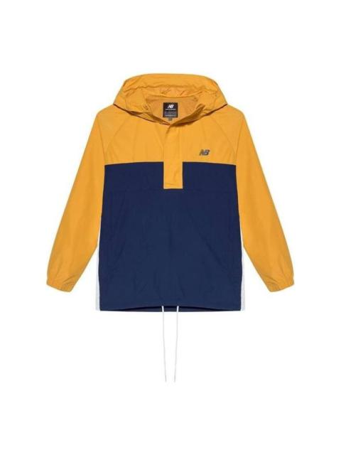 New Balance Fleece Windbreakers 'Yellow Blue' NA83N033-MY