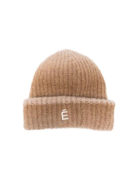 gradient-effect beanie hat