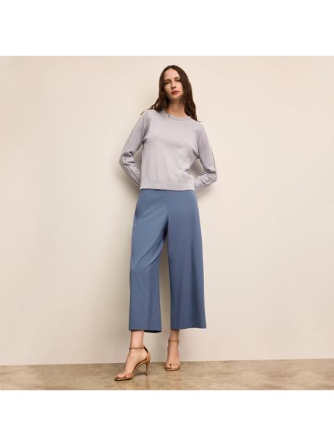 M.M.LaFleur Larissa Pointelle Sweater - 365 Cotton Silk Knit