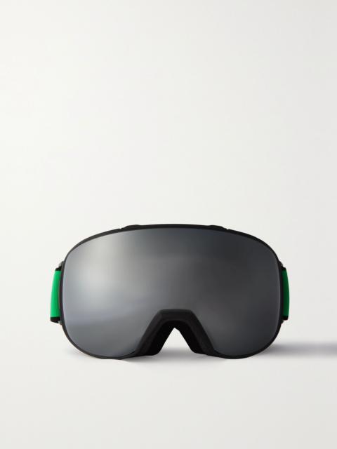 Bottega Veneta Mirrored ski goggles Black