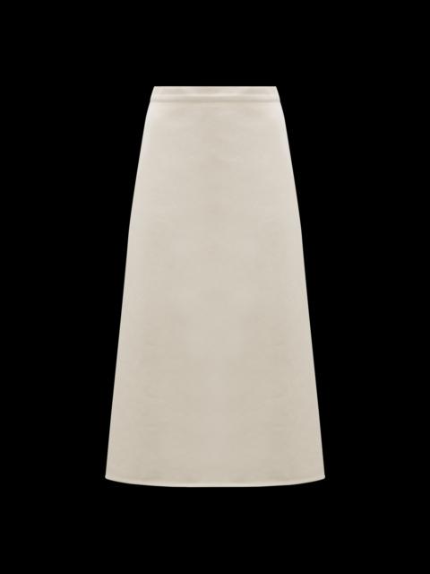 Cotton Midi Skirt