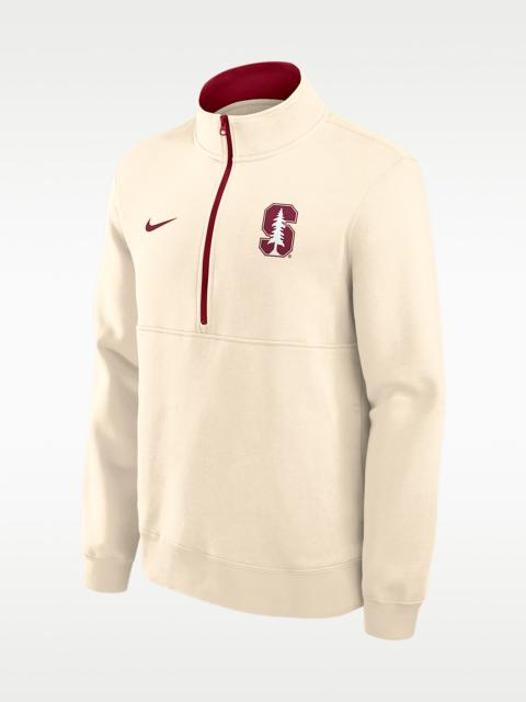 Nike Stanford Primetime Primary Logo Men's Nike College 1/2-Zip Crew