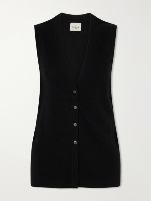 LE KASHA Soyo Organic Cashmere Fitted Cardigan