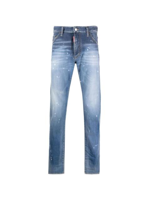 DSQUARED2 paint splatter-print jeans
