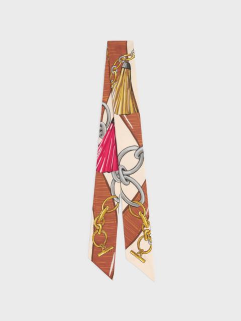 CELINE lavalliere IN silk twill