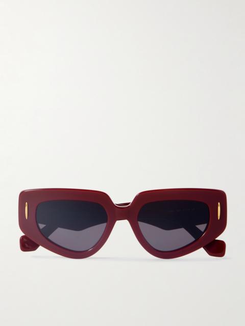 Loewe Anagram Cat-eye Acetate Sunglasses