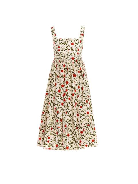 Agua by Agua Bendita Melon Hedera Midi Dress