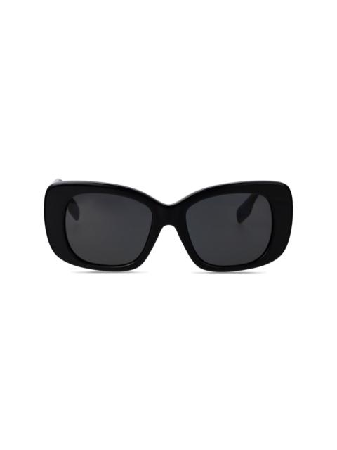 Burberry logo oversized sunglasses