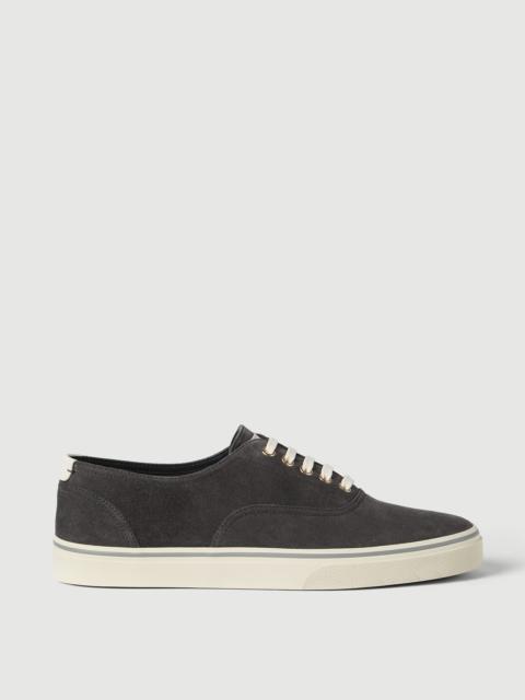 Brunello Cucinelli Reversed calfskin sneakers