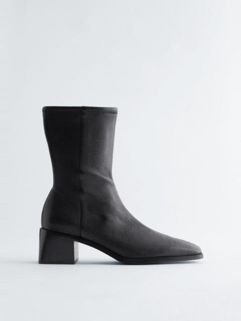 & Other Stories Leather Sock Boots