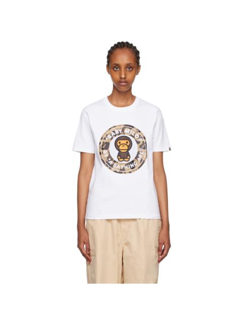A BATHING APE® White Busy Works T-Shirt