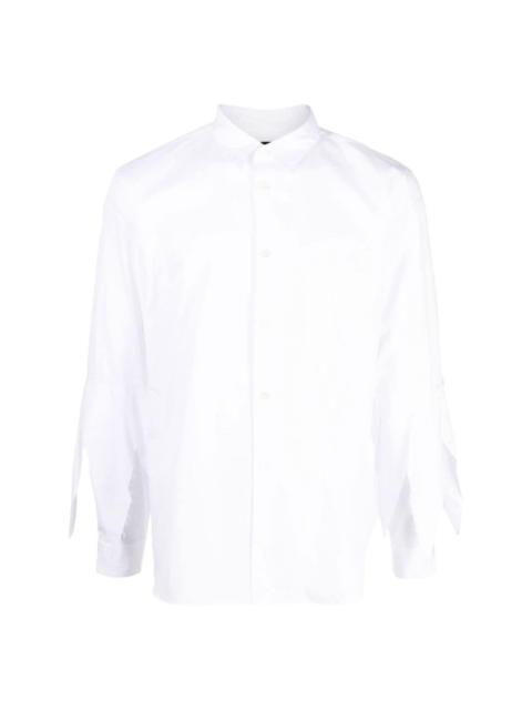 Comme des Garçons Homme Plus layered long-sleeved shirt