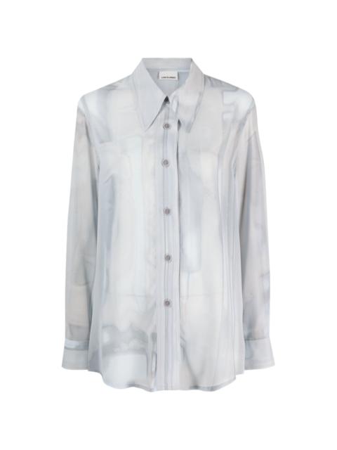 LOW CLASSIC long-sleeve buttoned shirt
