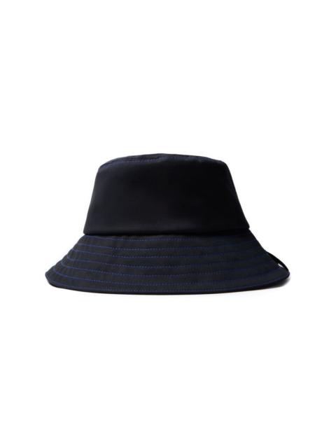 SUNNEI logo-tag bucket hat