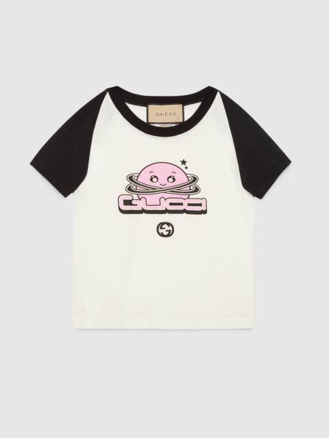 GUCCI Cotton jersey short sleeved T-shirt | REVERSIBLE