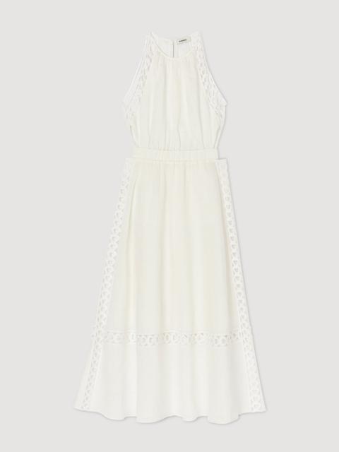 Sandro Linen maxi dress