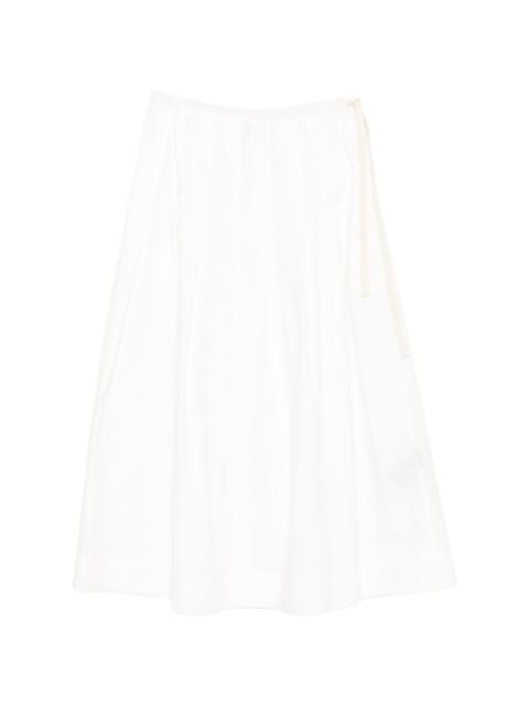 soeur Amalia tied-waist midi skirt