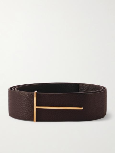 TOM FORD 4cm Full-Grain Leather Belt