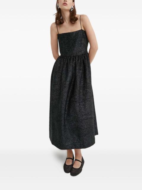 STINE GOYA square-neck midi dress