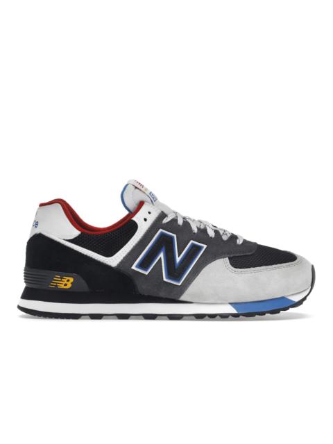 New Balance 574 Black Grey Royal