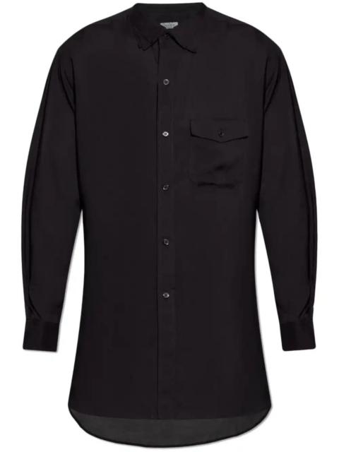 Yohji Yamamoto layered-collar shirt