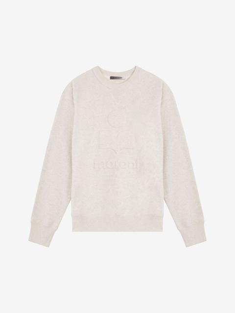 Isabel Marant MIKE LOGO CREWNECK SWEATSHIRT