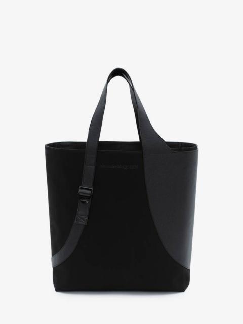 Alexander McQueen Medium Harness Tote Bag in Black