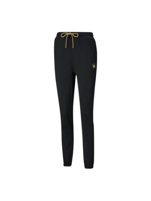 (WMNS) PUMA x Charlotte Olympia Sports Trousers Black 598785-01